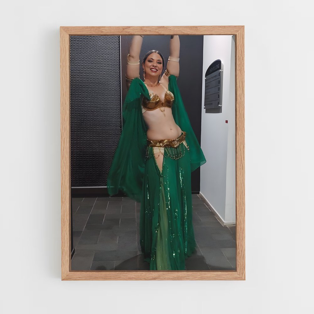Poster Danseuse Émeraude (vue 4)